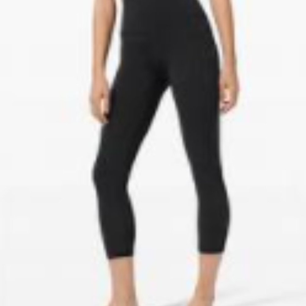 Size 2 Black Capri Lululemon Leggings